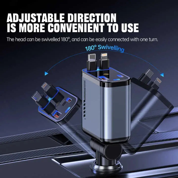 Retractable Car Charger